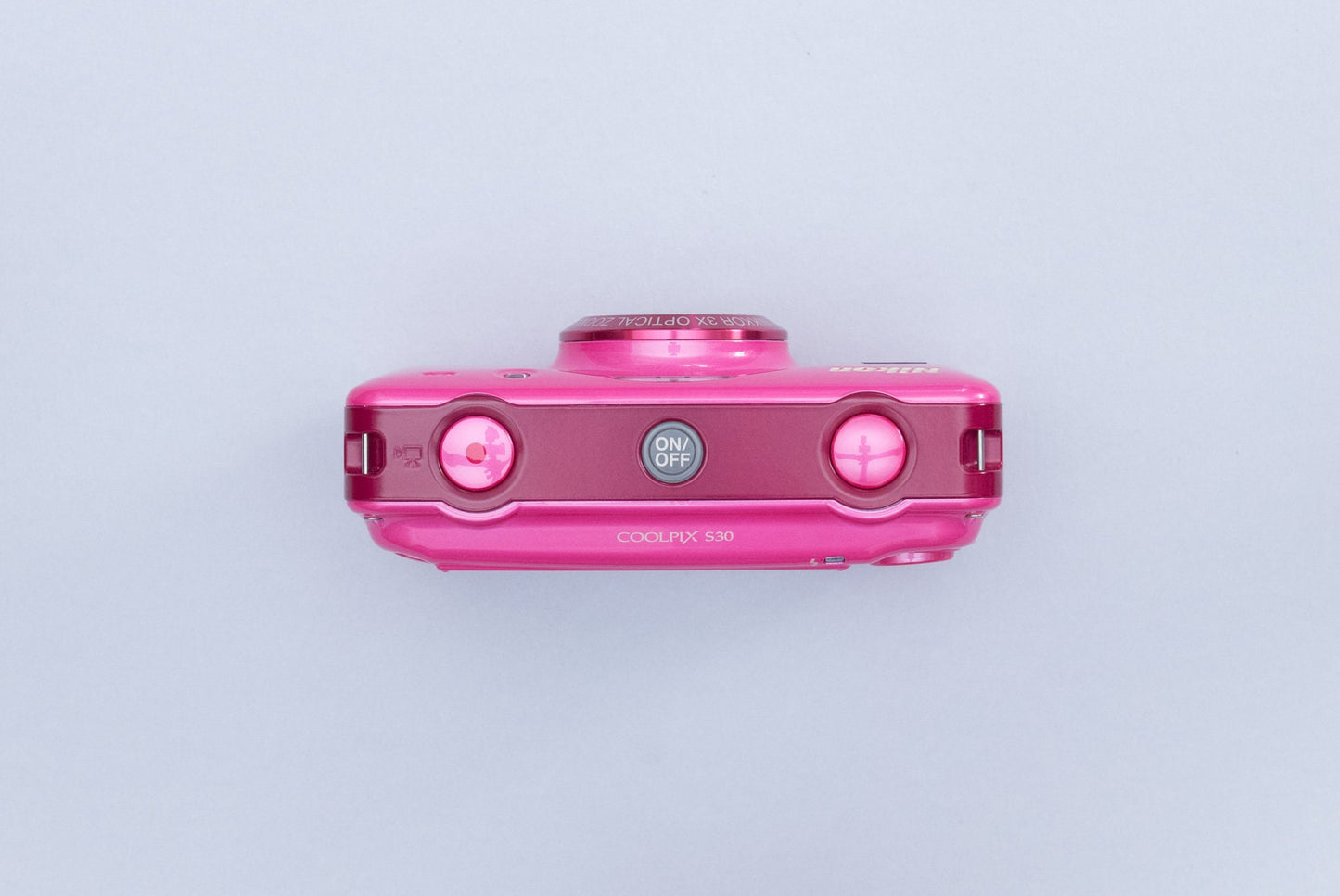 Nikon Coolpix S30 Compact Digital Camera Pink