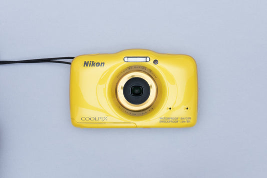 Nikon Coolpix S32 Compact Digital Camera Yellow