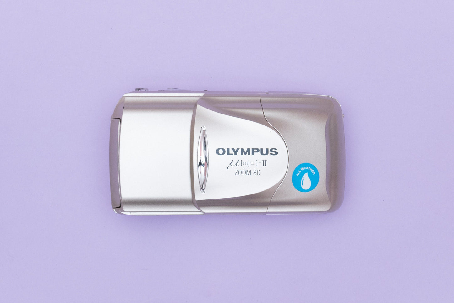 Olympus µ[mju:] Mju II Zoom 80 Stylus Champagne 35mm Compact Film Camera