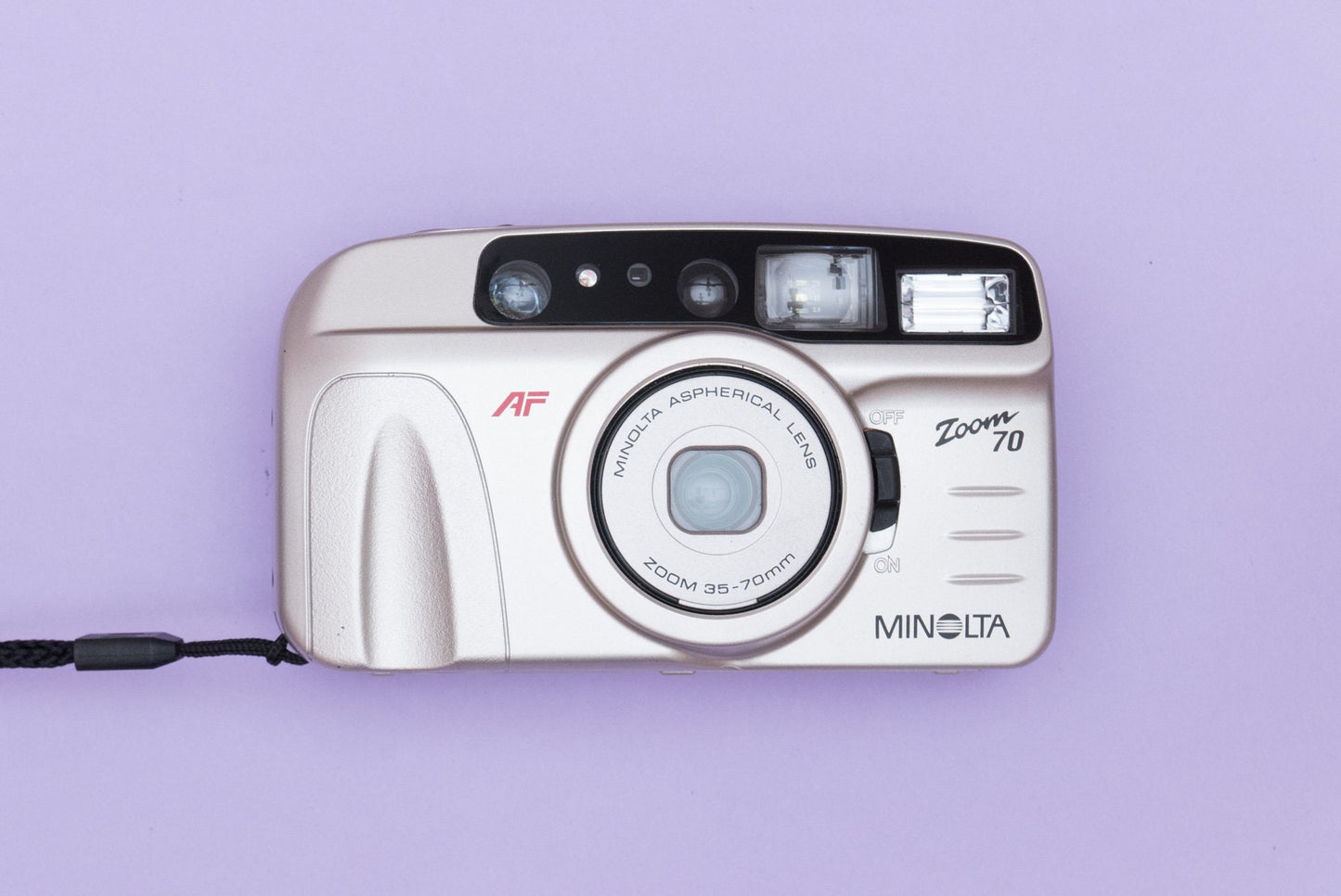 Minolta Zoom 70 Compact 35mm Point and Shoot Film Camera