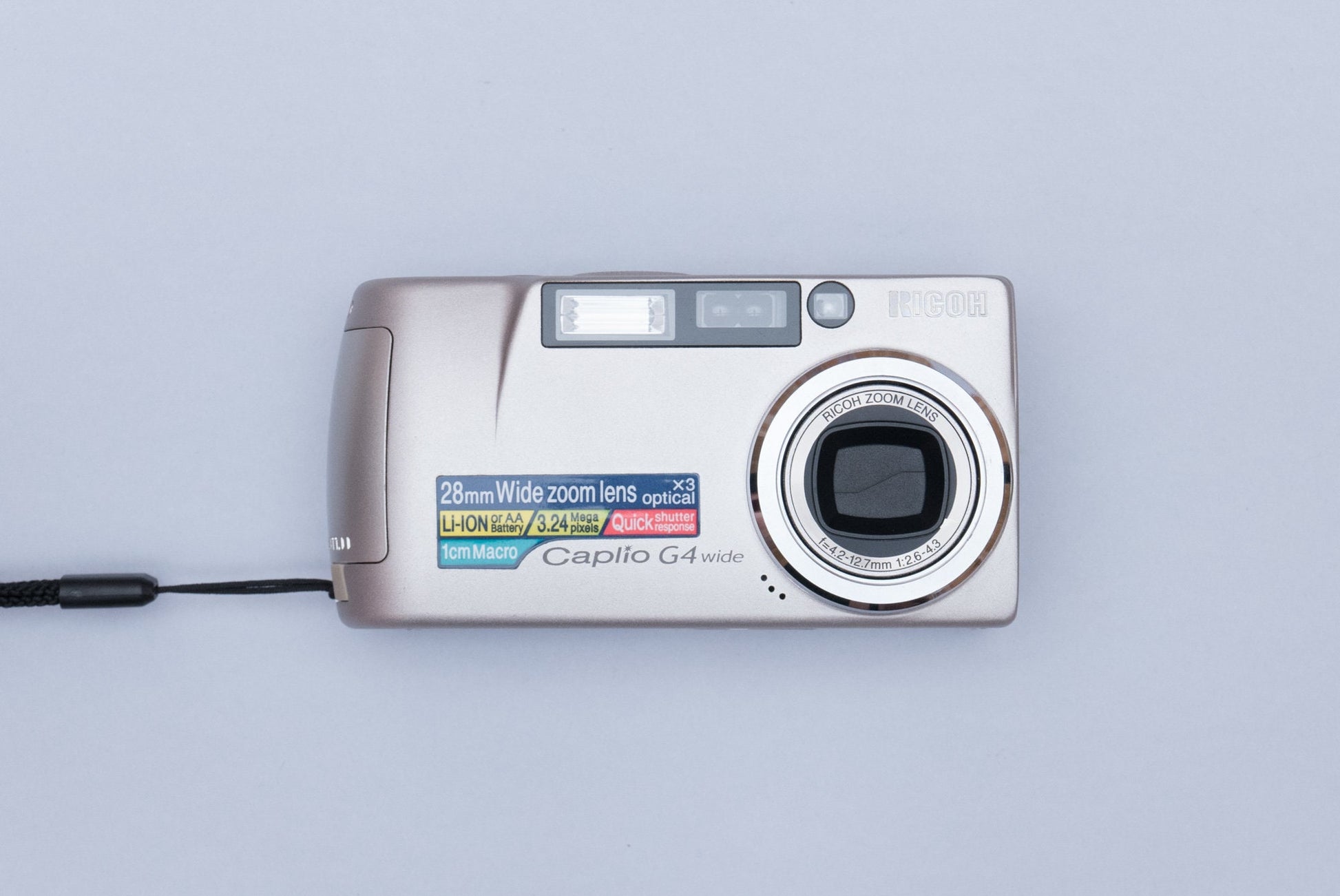 Ricoh Caplio G4 Wide Compact Y2K Digital Camera – OHSOCULT Film