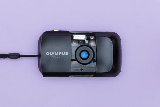 Olympus µ[mju:] Mju 1 I Infinity Stylus 35mm Compact Film Camera Point and Shoot