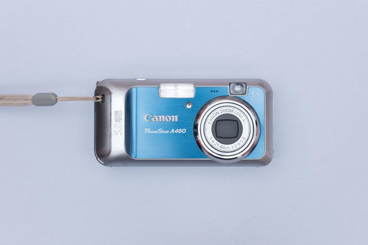 Canon PowerShot A460 Compact Y2K Digital Camera Blue