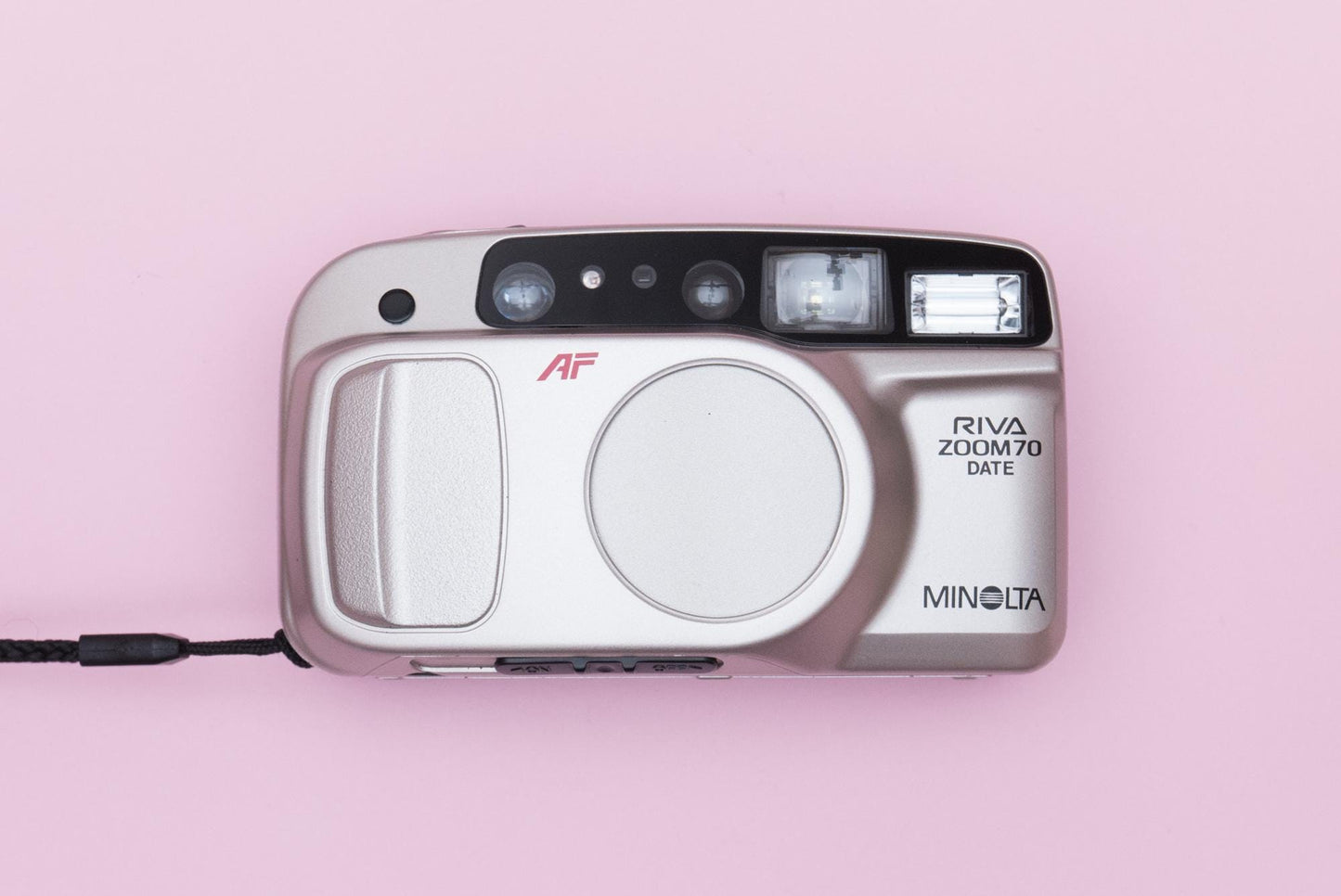 Minolta Riva Zoom 70 Compact 35mm Point and Shoot Film Camera