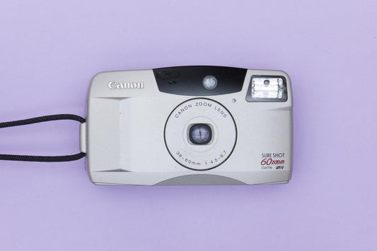 Canon Sure Shot 60 Zoom Compact Point and Shoot 35mm Film Camera