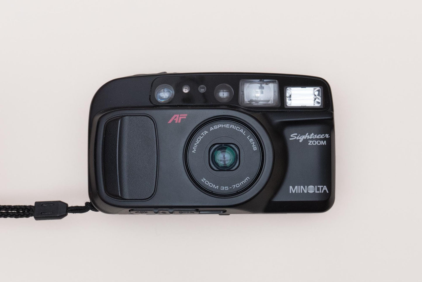 Minolta Sightseer Zoom Compact 35mm Point and Shoot Film Camera