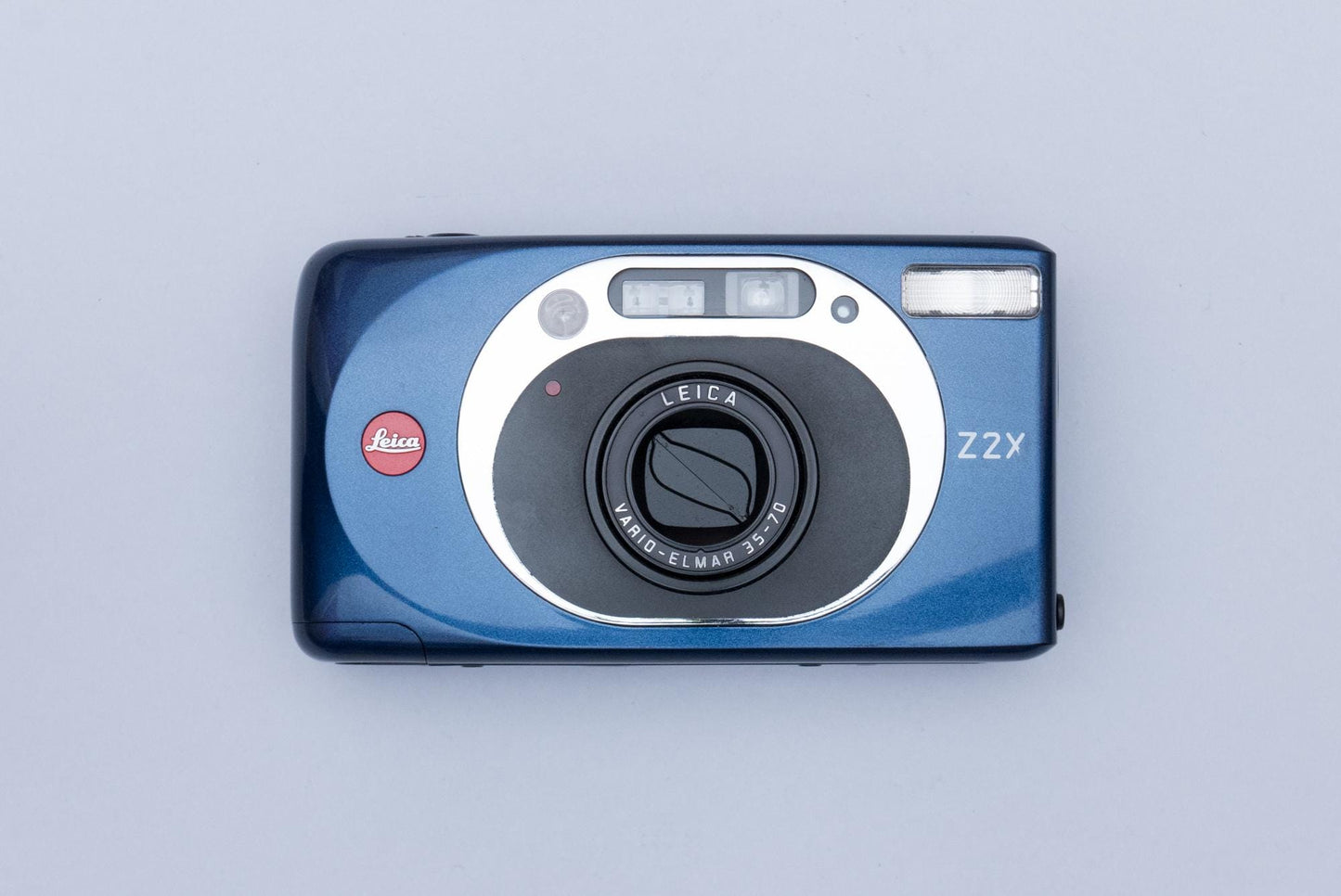 Leica Z2X Compact 35mm Point and Shoot Film Camera Blue