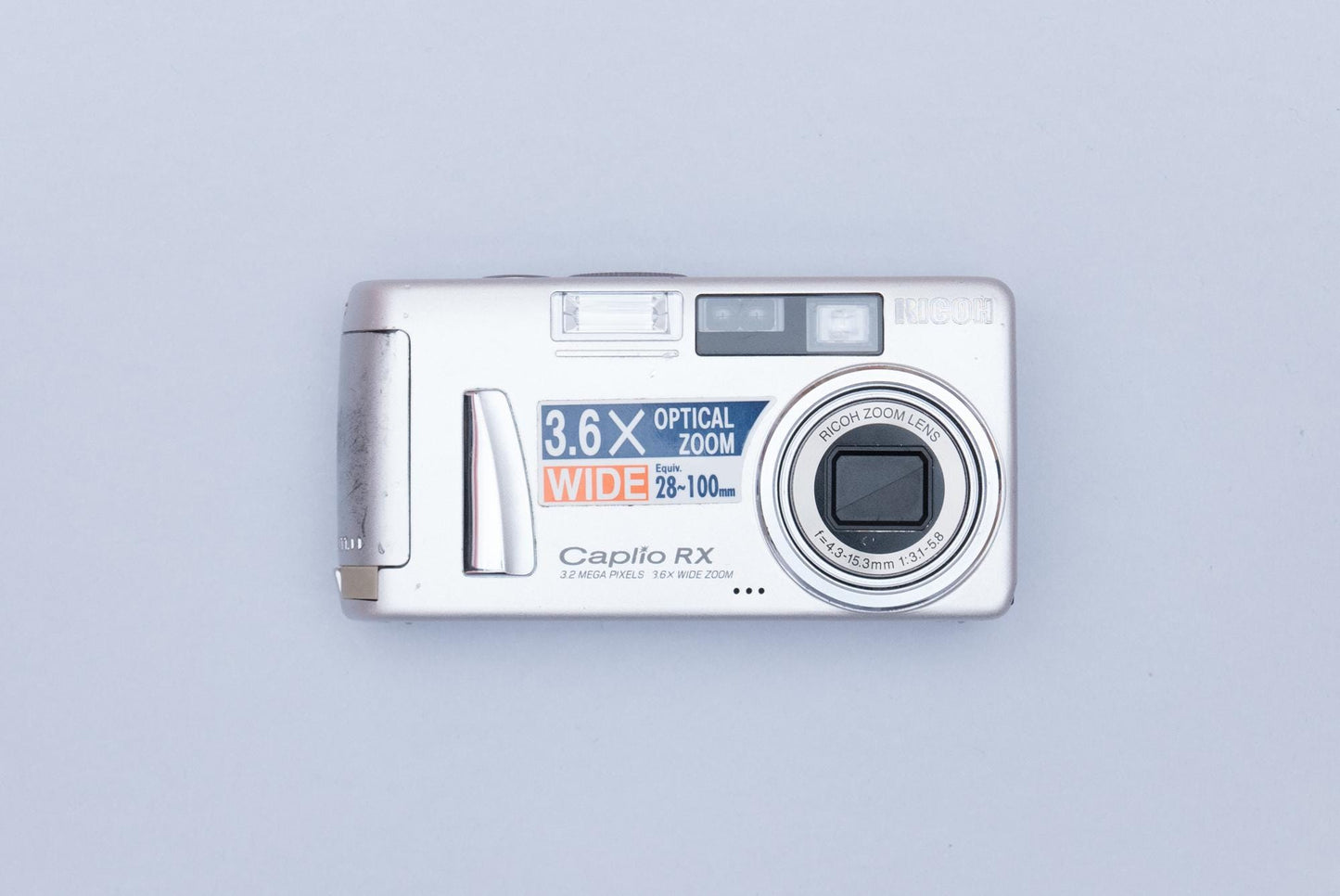 Ricoh Caplio RX Wide Compact Y2K Digital Camera