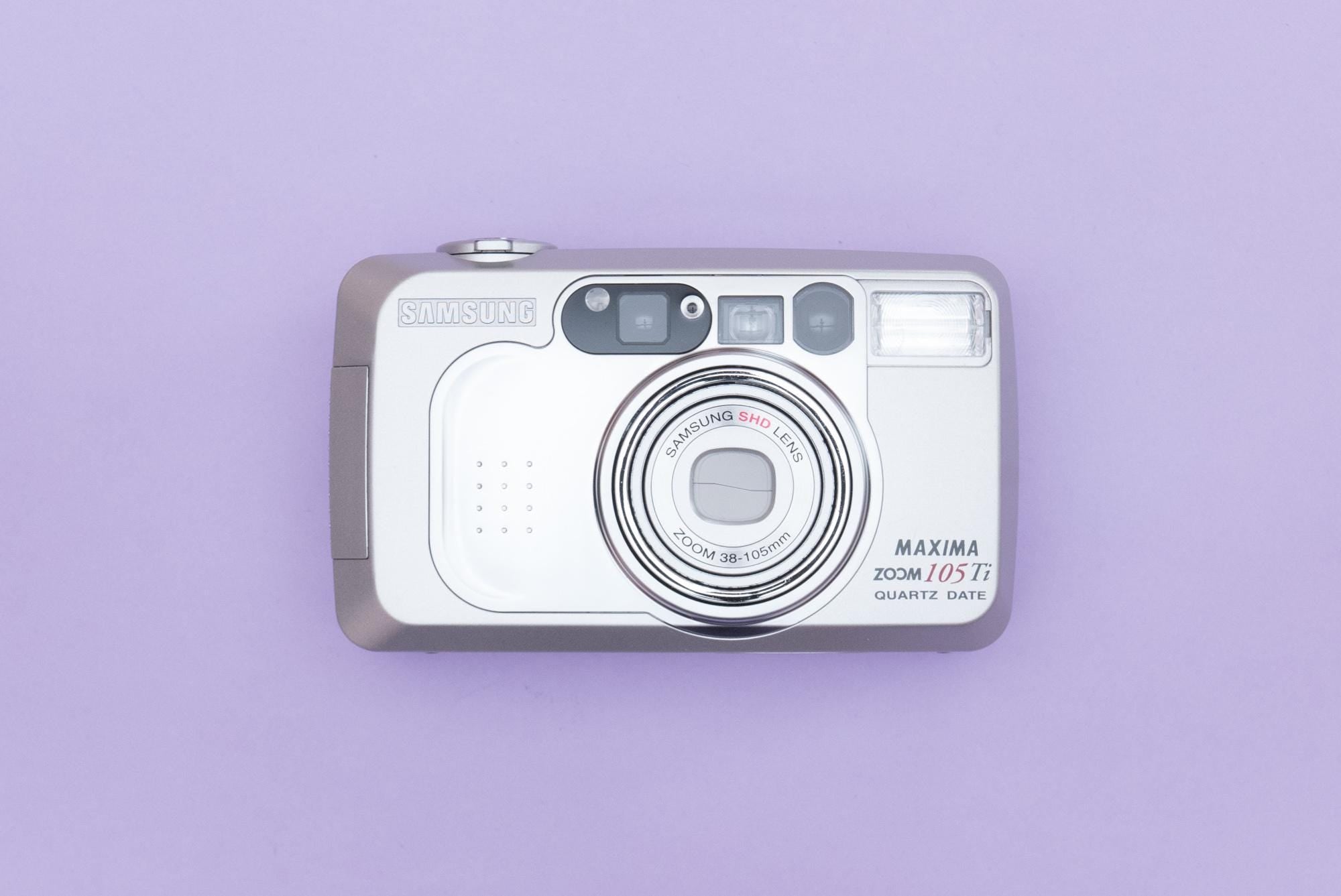 Samsung Maxima Zoom 105 Ti Compact 35mm Point and Shoot Film Samsung Maxima Zoom 105 Ti Compact 35mm Point and Shoot Film