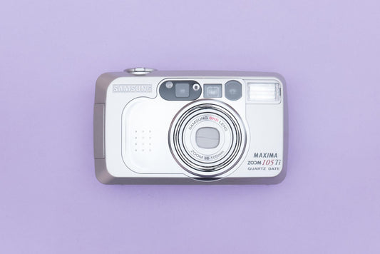 Samsung Maxima Zoom 105 Ti Compact 35mm Point and Shoot Film Camera
