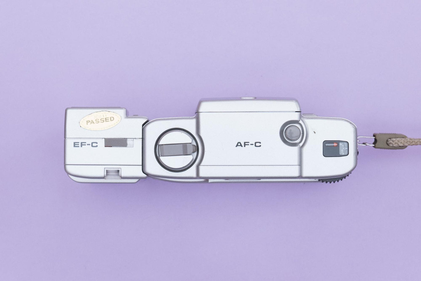 Minolta AF-C Silver 1000 Edition 35mm Compact Film Camera with EF-C Flash