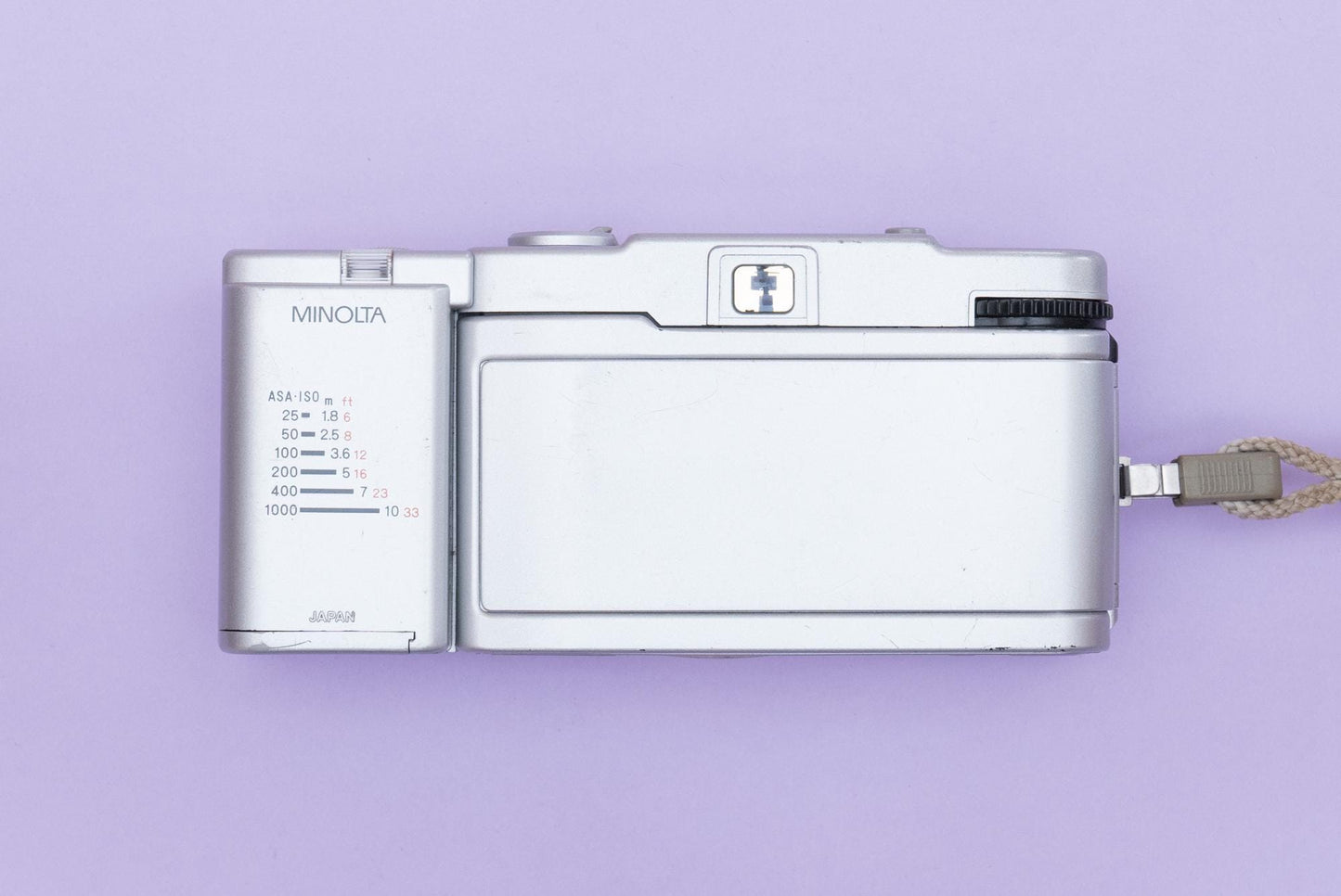 Minolta AF-C Silver 1000 Edition 35mm Compact Film Camera with EF-C Flash