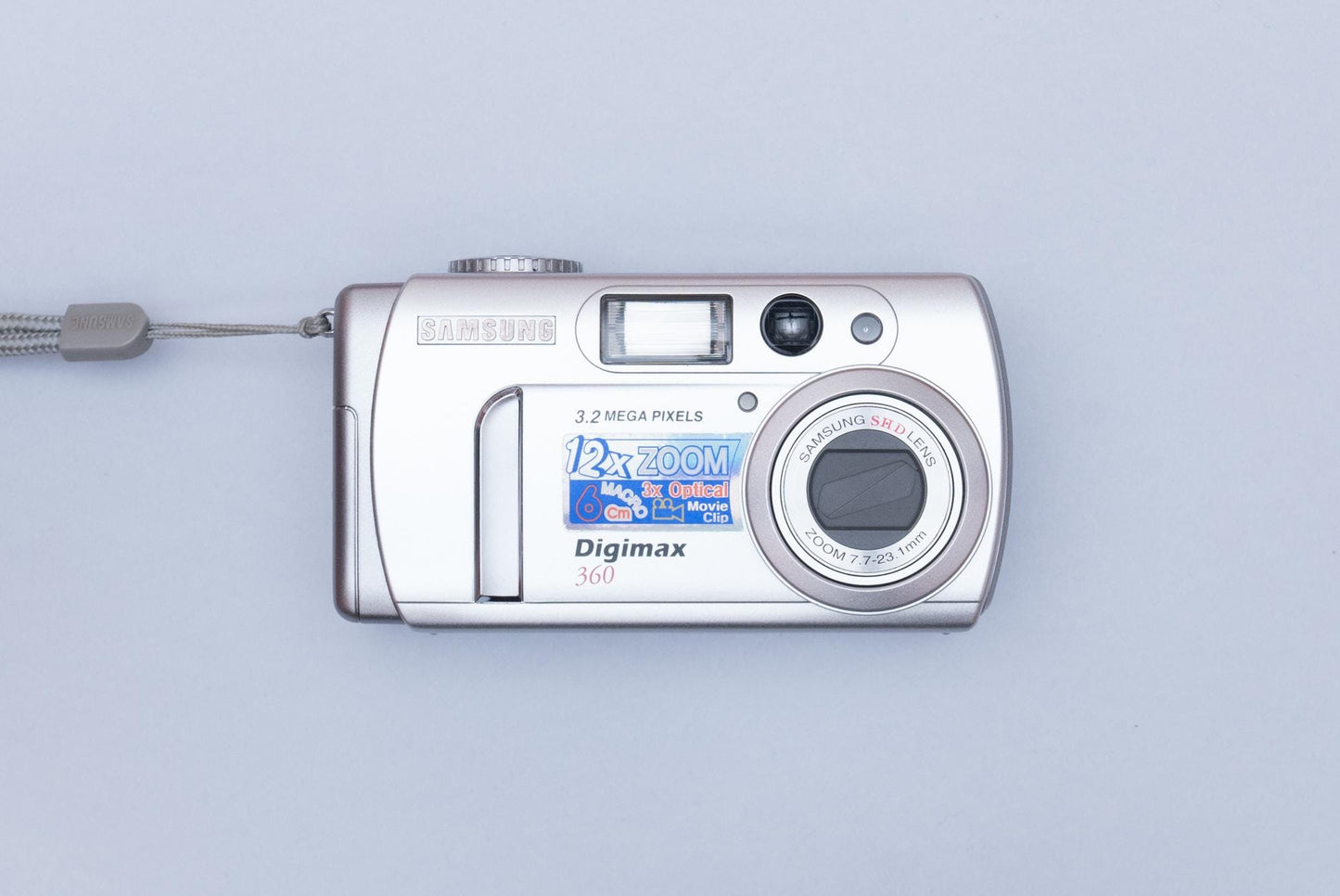 Samsung Digimax 360 Compact Y2K CCD Digital Camera