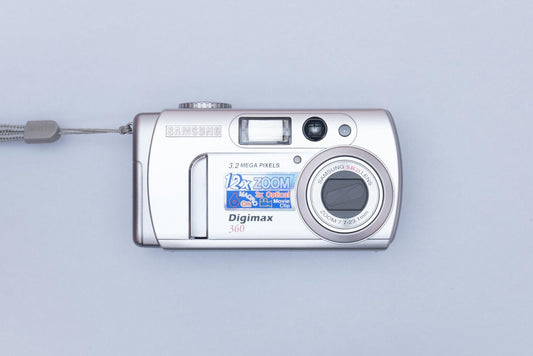 Samsung Digimax 360 Compact Y2K CCD Digital Camera