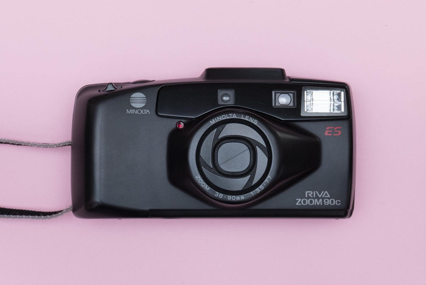 Minolta Riva Zoom 90c Compact 35mm Point and Shoot Film Camera