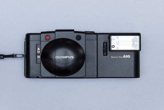 Olympus XA 2 Compact Film Camera with Zuiko 3.5/35mm lens and A16 Flash