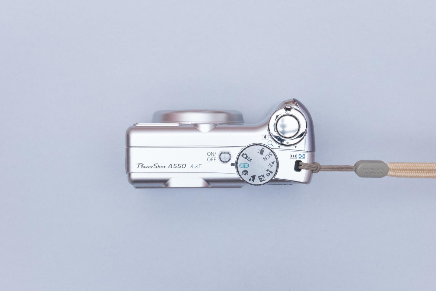 Canon PowerShot A550 Compact Y2K Digital Camera