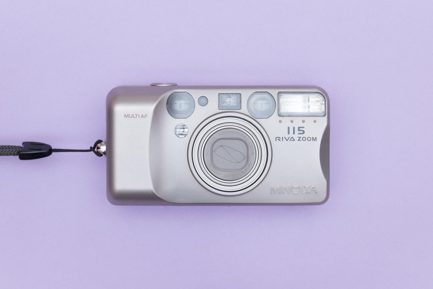 Minolta Riva Zoom 115 Compact 35mm Point and Shoot Film Camera