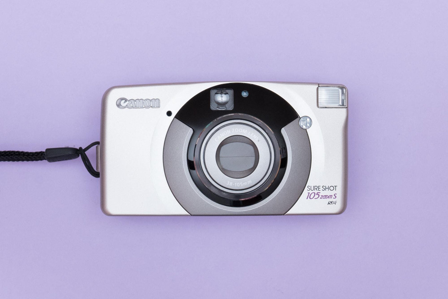 Canon Sure Shot 105 Zoom S Compact Point and Shoot 35mm Film Camera