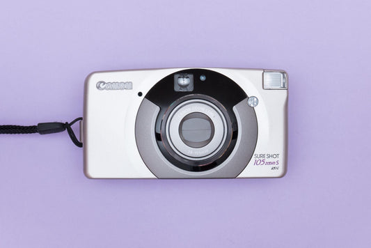 Canon Sure Shot 105 Zoom S Compact Point and Shoot 35mm Film Camera