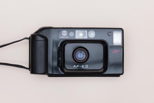 Minolta AF-E II Compact 35mm Point and Shoot Film Camera