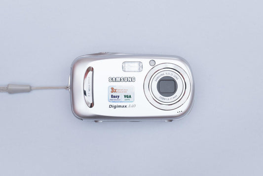 Samsung Digimax A40 Compact Y2K CCD Digital Camera 2000s Digicam