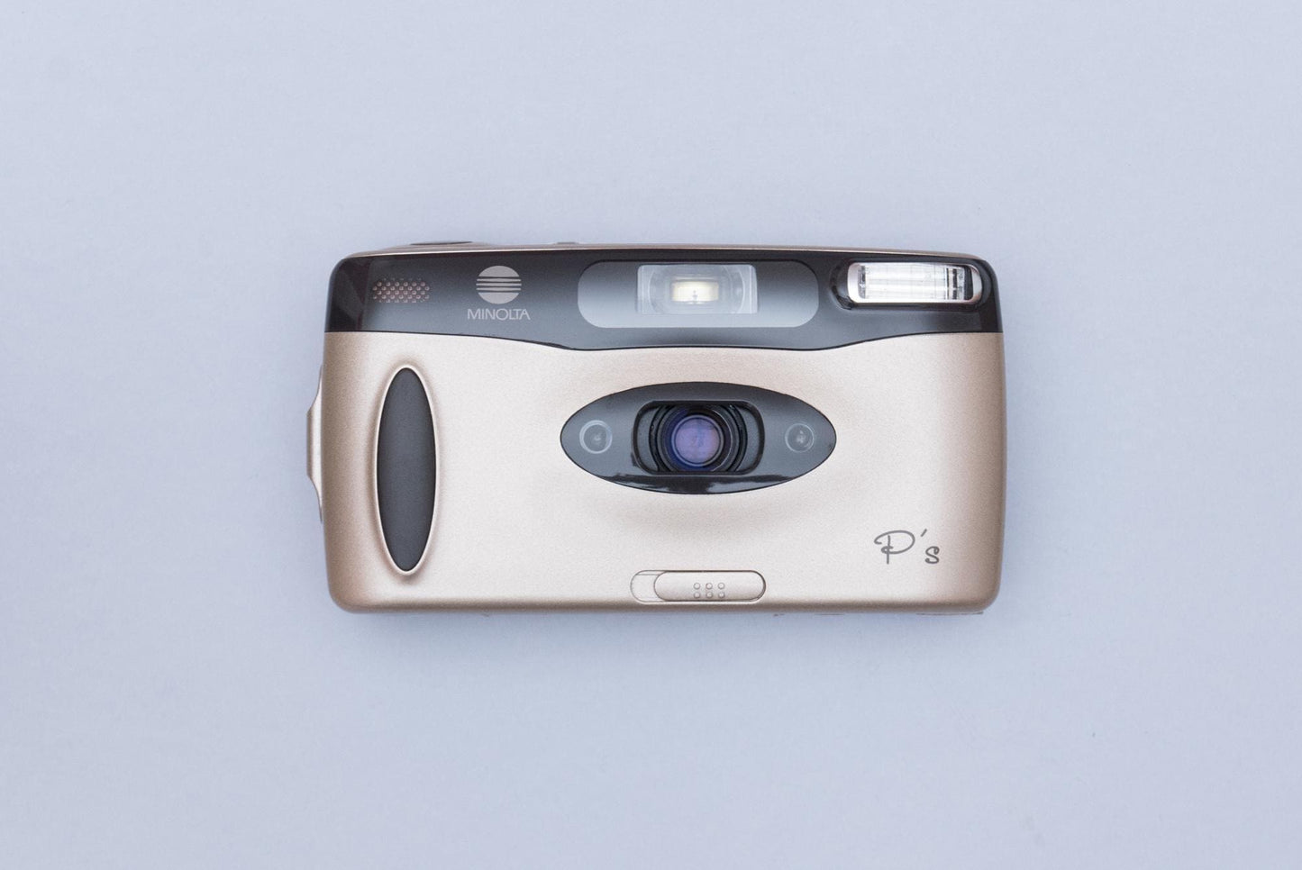 Minolta P's Panorama Compact 35mm Point and Shoot Film Camera Light