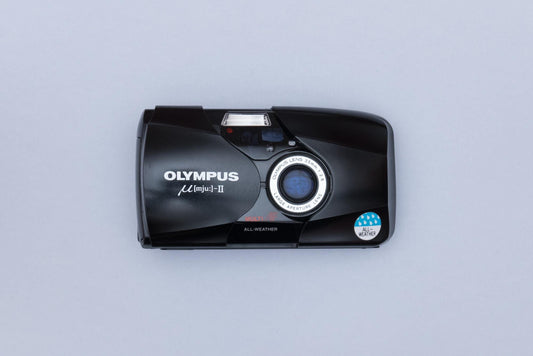 Olympus µ[mju:] Mju II Stylus Epic 35mm Compact Film Camera Excellent