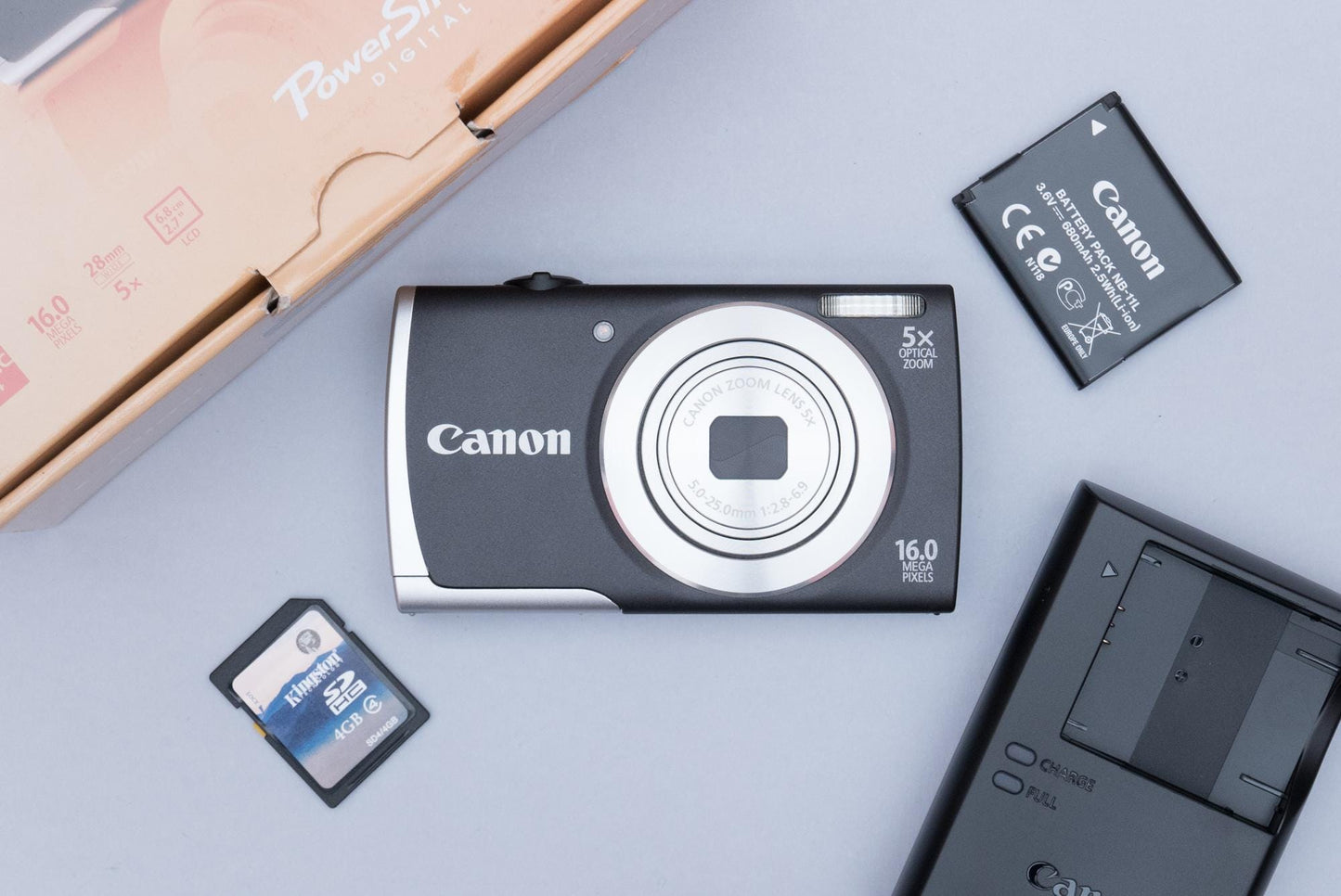 Canon PowerShot A2500 Compact Digital Camera Boxed