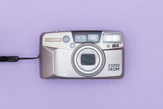 Pentax Espio IQZoom 140M Point and Shoot 35mm Compact Film Camera