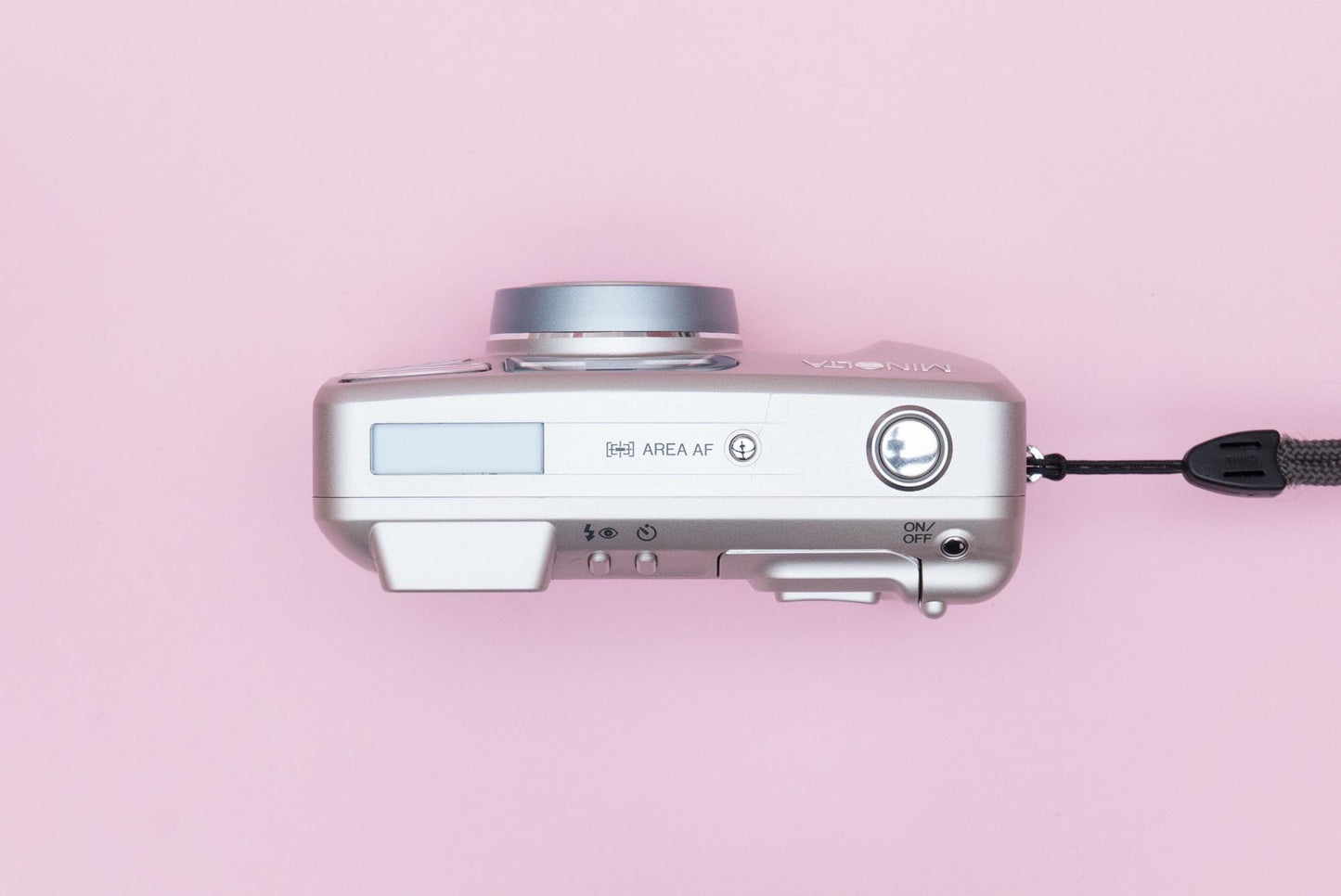 Minolta Riva Zoom 140 Compact 35mm Point and Shoot Film Camera