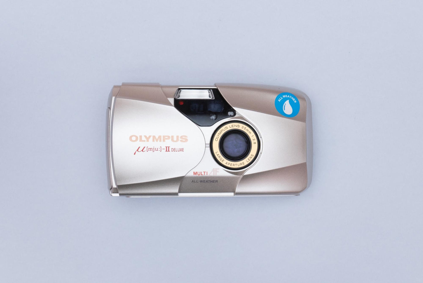 Olympus µ[mju:] Mju II Deluxe Stylus Epic 35mm Compact Film Camera