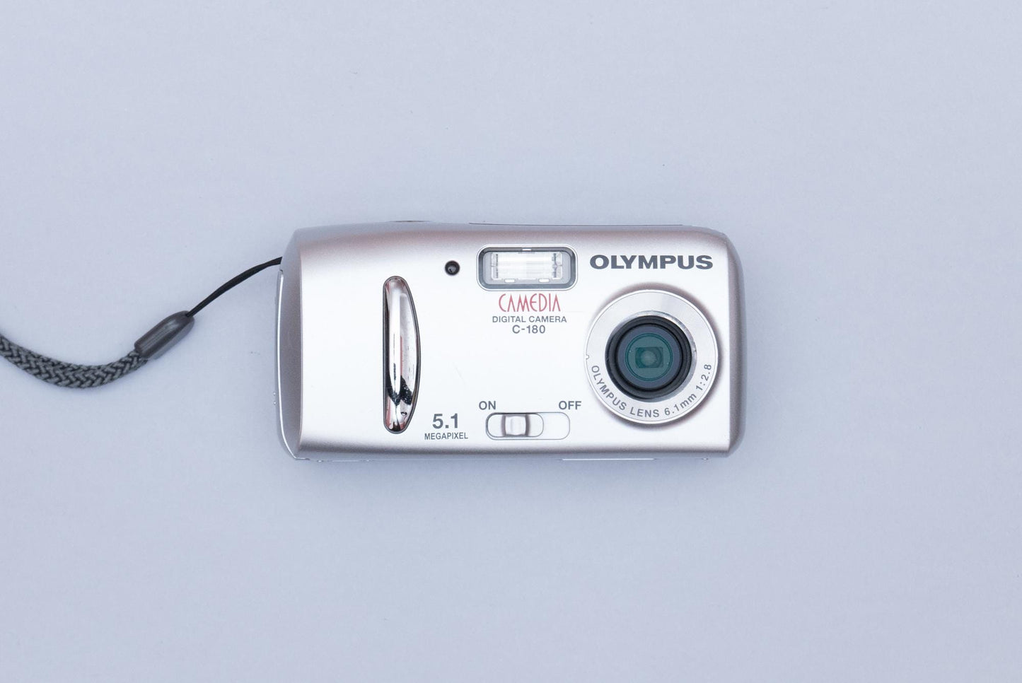Olympus Camedia C-180 Zoom Compact Y2K Digital Camera