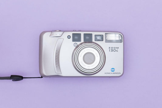 Konica Minolta Zoom 130c Compact 35mm Point and Shoot Film Camera
