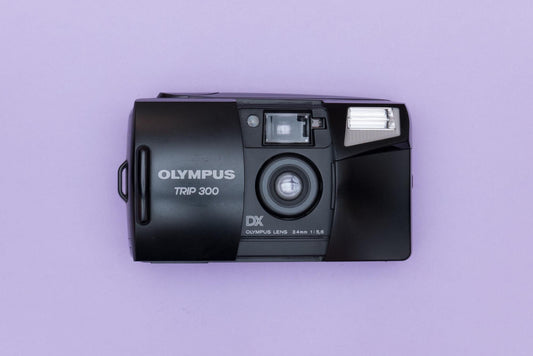 Olympus Trip 300 Compact 35mm Point and Shoot Film Camera