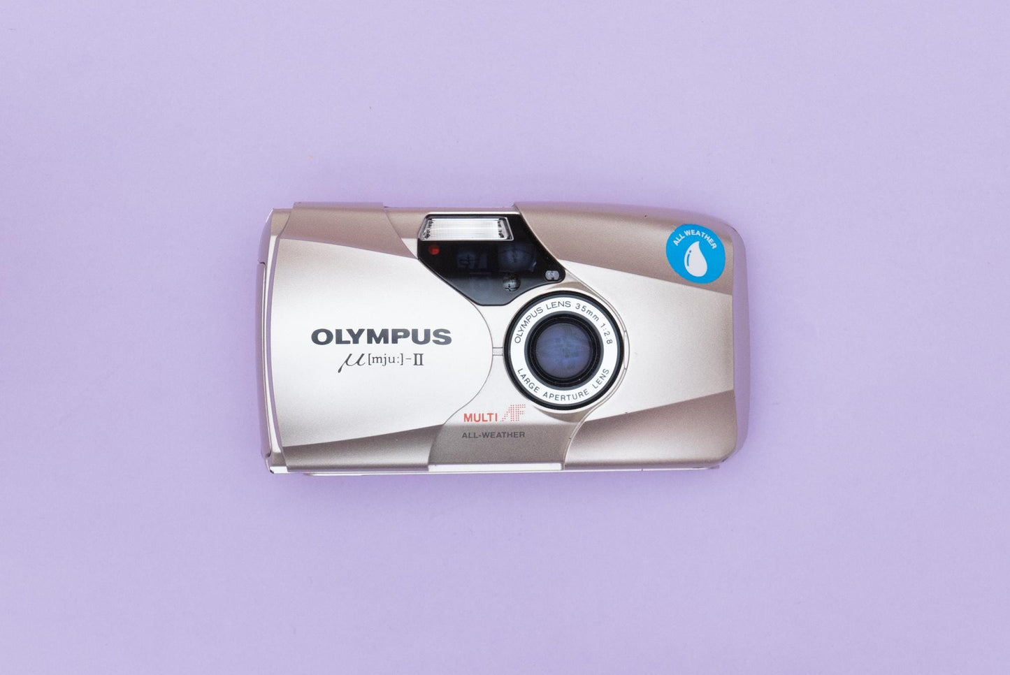 Olympus µ[mju:] Mju II Stylus Epic 35mm Compact Film Camera Panorama