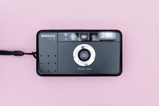 Minox CD 29 Compact 35mm Point and Shoot Film Camera Black