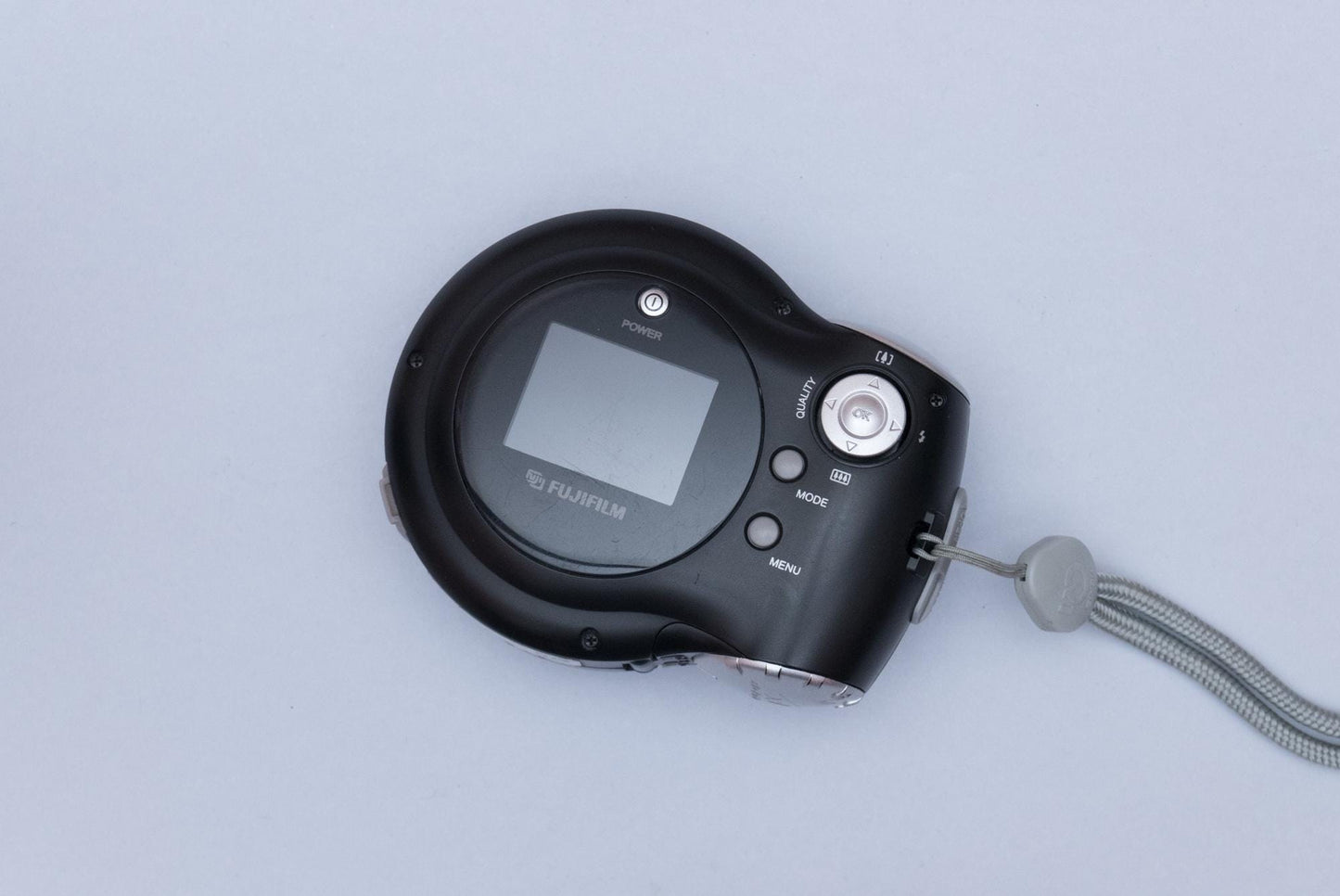 Fujifilm Q1 Digital Compact Y2K CCD Digicam Black