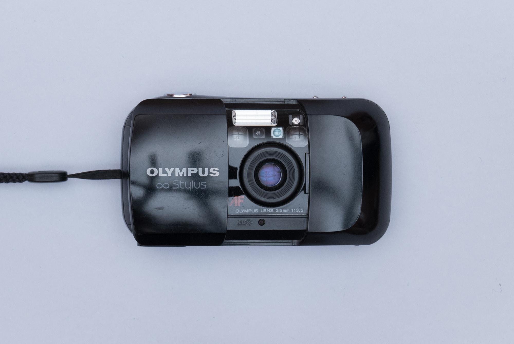 Olympus µ[mju:] ∞ Stylus Point and Shoot 35mm Compact Film Camera