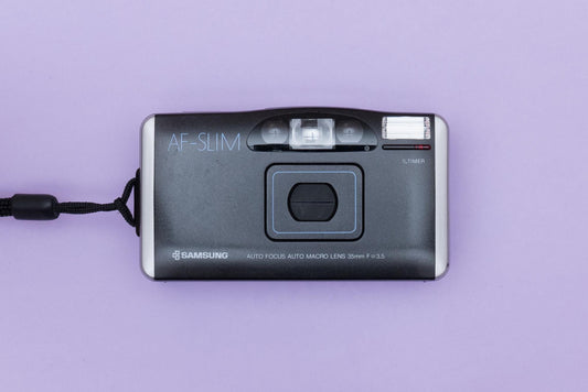 Samsung AF Slim 35mm Point and Shoot Compact Film Camera