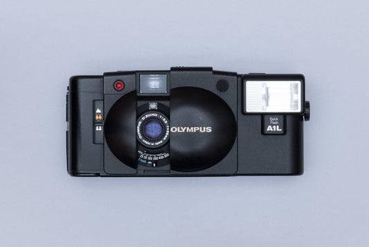 Olympus XA 2 Compact Film Camera with Zuiko 3.5/35mm lens and A1L Flash