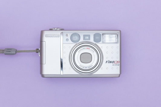 Samsung Fino 120 Super Compact 35mm Point and Shoot Film Camera