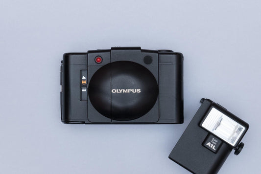 Olympus XA 2 Compact Film Camera with Zuiko 3.5/35mm lens and A1L Flash