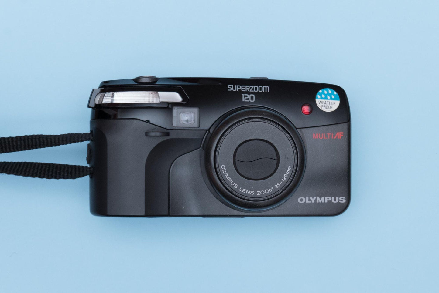 Olympus Superzoom 120 35mm Point and Shoot Compact Film Camera