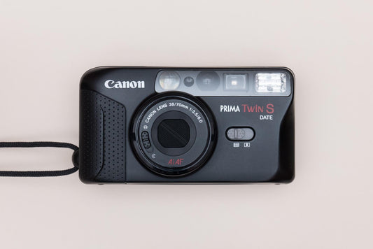 Canon Prima TWIN S Compact Point and Shoot 35mm Film Camera