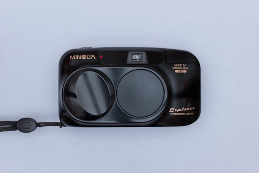 Minolta Explorer Freedom Zoom Compact 35mm Point and Shoot Film Camera