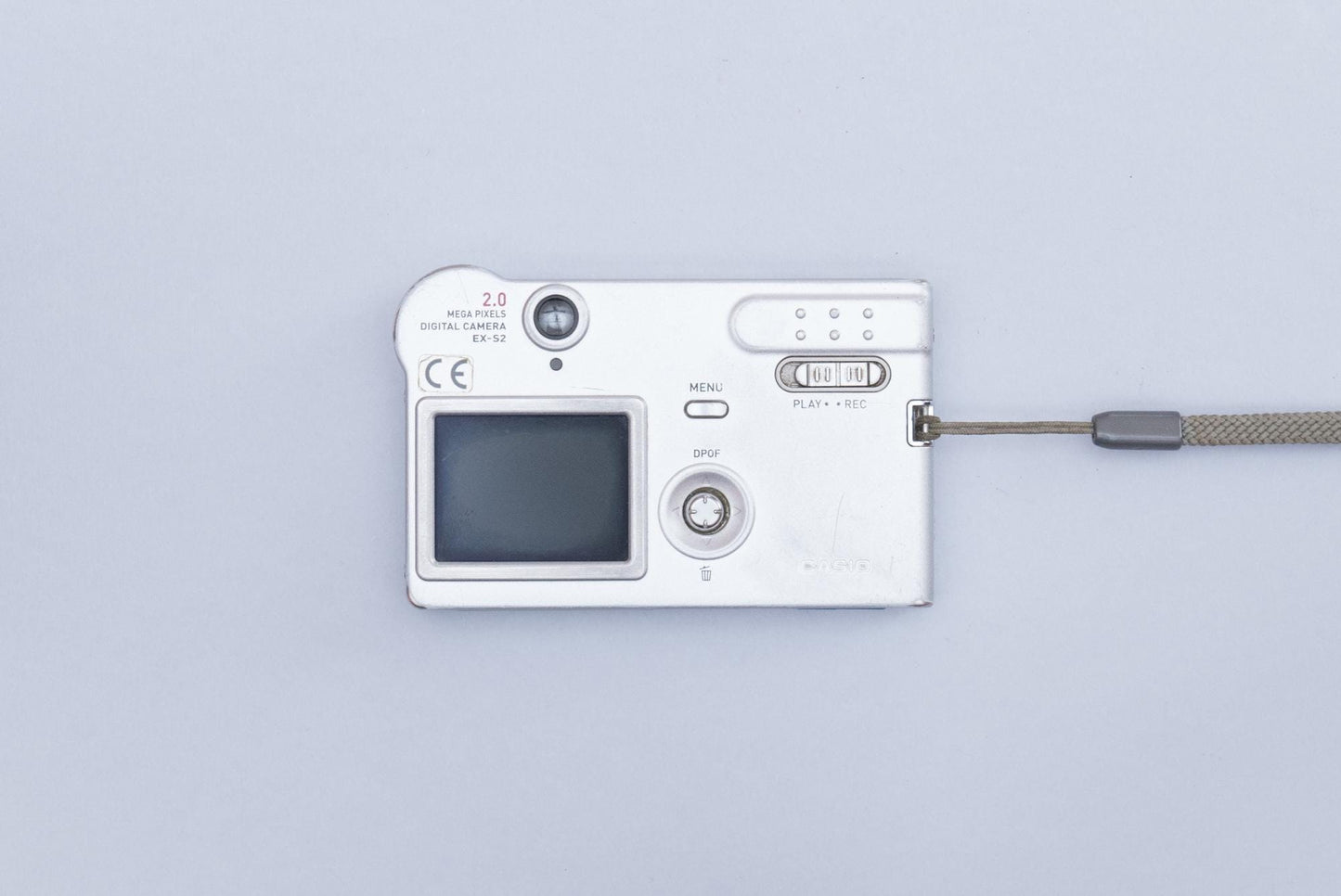 Casio Exilim EX-S2 Compact Y2K Digital Camera Fair Condition