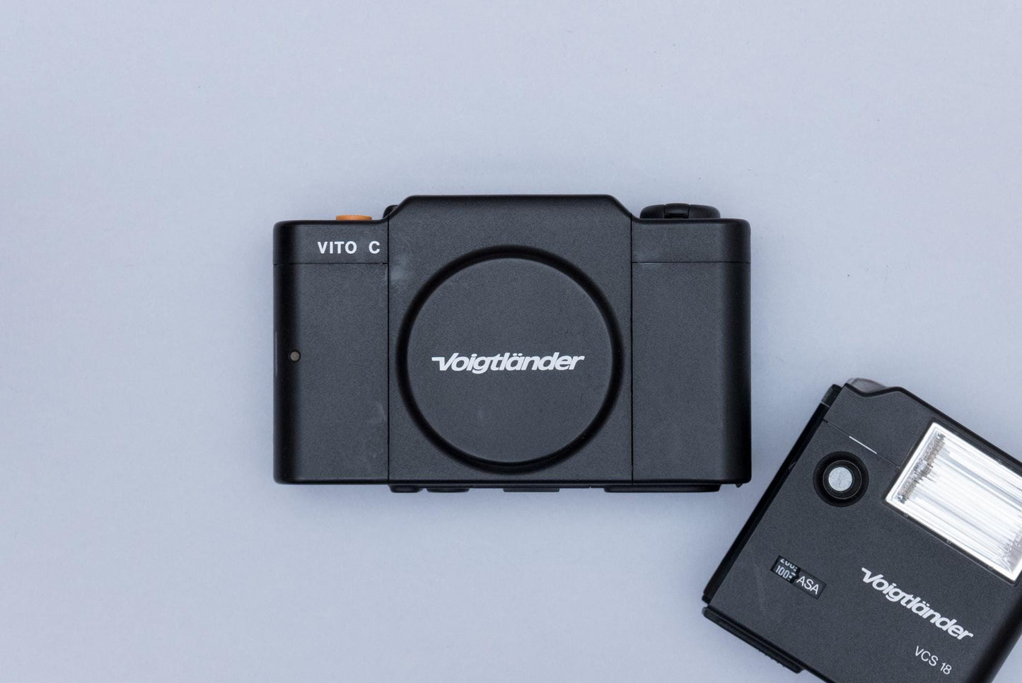 Voigtlander Vito C Compact Point and Shoot 35mm Film Camera with VCS 18 Flash