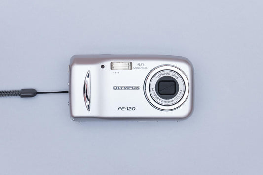 Olympus FE-120 Compact Y2K Digital Camera