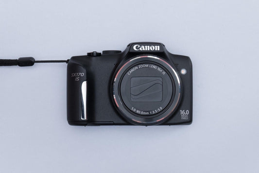 Canon PowerShot SX170 IS Compact Y2K Digital Camera